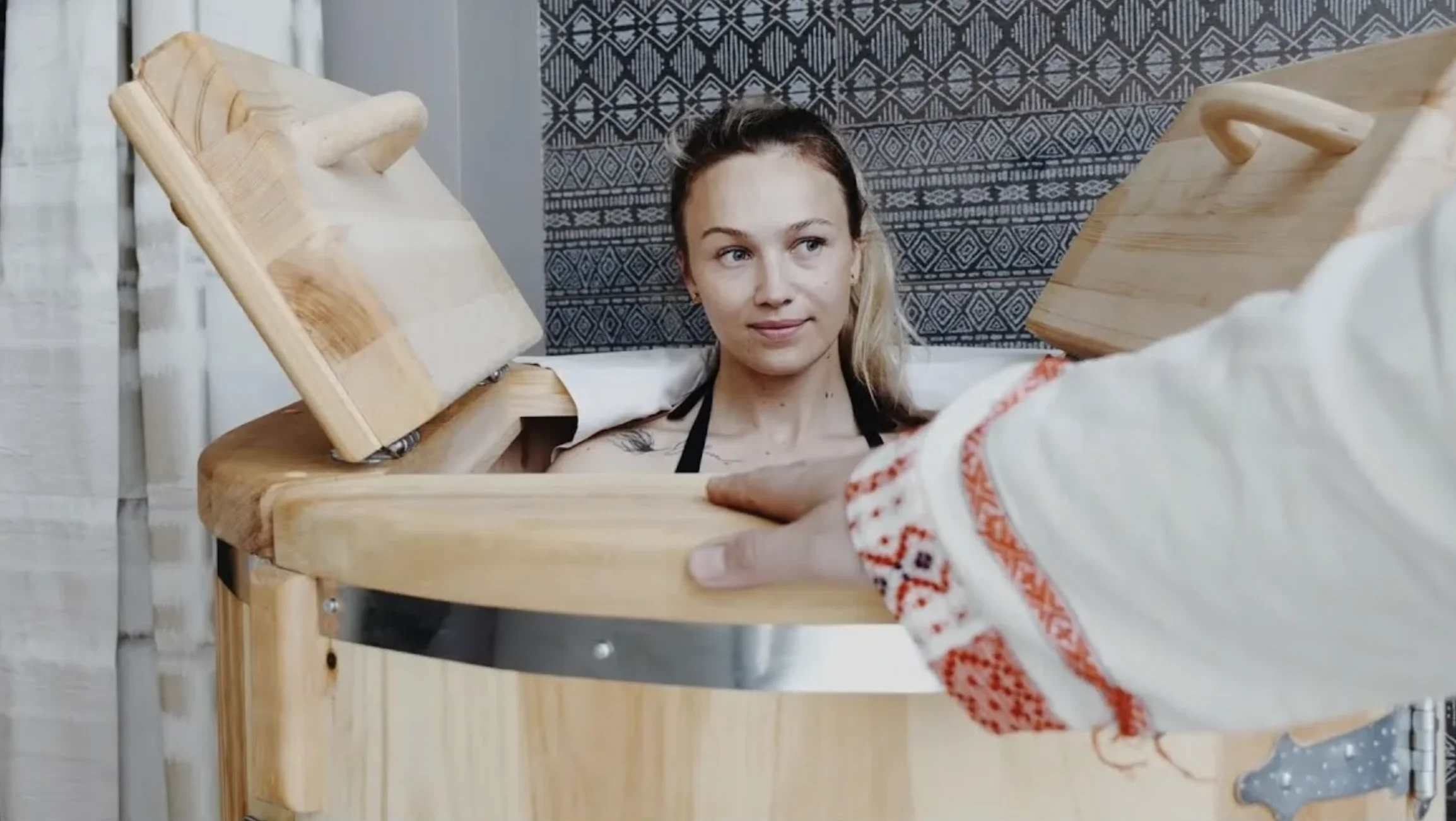 SPA с бочкой