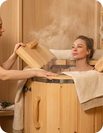 SPA с бочкой